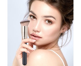 Listing 2 of 4 for Powder Foundation Brush for Liquid Foundation Brush Premium Makeup Brush Foun