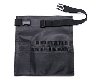 Listing 3 of 5 for Faux Leather Cosmetic Makeup Brush Bag Belt Strap Storage Pouch