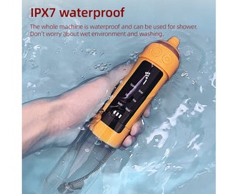Listing 5 of 8 for Pull-out Oral Irrigator Water Dental Flosser Portable Rechargeable 180ML black