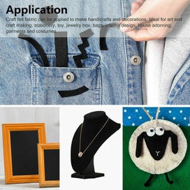 Listing 8 of 14 for 10pcs Velvet Box Drawer Liner DIY Craft Self Adhesive Back Felt Sheets