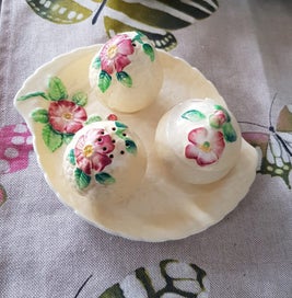 Listing 1 of 5 for Carltonware yellow wild rose condiment set