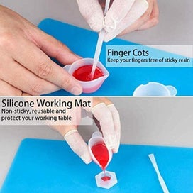 Listing 2 of 14 for Resin Casting Craft Molds Silicone Resin Measuring Cups Tool Kit