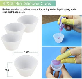 Listing 5 of 14 for Resin Casting Craft Molds Silicone Resin Measuring Cups Tool Kit