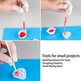 Listing 10 of 14 for Resin Casting Craft Molds Silicone Resin Measuring Cups Tool Kit