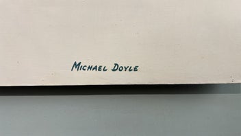 Listing 3 of 6 for Original Vintage Michael Doyle Abstract Art Piece - Lot RZ 29
