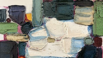 Listing 4 of 6 for Original Vintage Michael Doyle Abstract Art Piece - Lot RZ 29