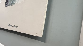 Listing 5 of 6 for Original Vintage Michael Doyle Abstract Art Piece - Lot RZ 29