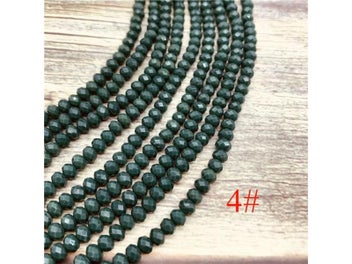 Listing 8 of 10 for 2x3mm 3x4mm 4x6mm Crystal Rondel Beads Faceted Glass Beads For Jewelry DIY