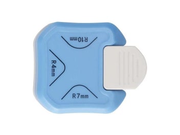 Listing 4 of 10 for Corner Rounder Punch 3 In 1 Portable Mini Corner Trimmer 4/7/10mm For