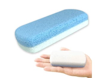 Listing 6 of 9 for 2Pcs Foot Pumice Stone Heels File Foam Grater Scraper Glass Rasp Pedicure