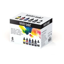 Listing 3 of 6 for Liquitex Acrylic Ink Essentials 30ml Set of 6, Assorted Colours