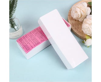 Listing 2 of 2 for Wax Waxing Strips Hair Removal Paper Nonwoven Epilator 100 Pcs Disposable Sheets