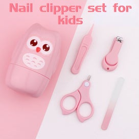 Listing 3 of 9 for Newborn Baby Nail Scissor Care Tool Kid Safe Portable Clipper Trimmer Tweezer