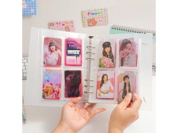 Listing 8 of 10 for A5 Photocard Holder Kpop Photo Album Student Stationery
