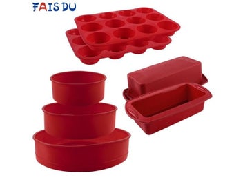Listing 3 of 10 for Silicone Baking Pan Pastry Molds For Baking