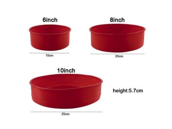 Listing 6 of 10 for Silicone Baking Pan Pastry Molds For Baking