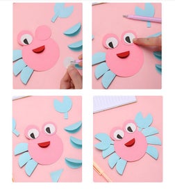 Listing 5 of 8 for NEW 6-color Creative Glue Pen 1.0mm Smooth Glue Pen Large Capacity Dotting Pen