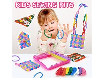 Listing 7 of 9 for Weaving Loom Kit for Kids (Over Stocked)
