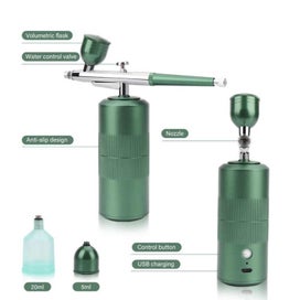 Listing 4 of 5 for Elosung Black Oxygen Infusion Nano Spray Facial Beauty Instrument High Pressure