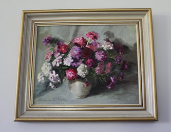 Listing 2 of 11 for +++ CHARMING " CHARMIAN McGREGOR - CANDY TUFT" OIL PAINTING +++