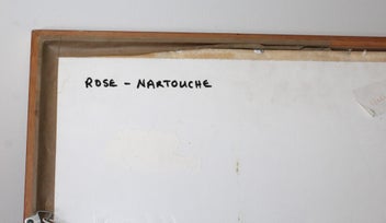 Listing 18 of 19 for +++ IMPRESSIVE ORIGINAL "JOHN HILLIER? - ROSE " PAINTING +++