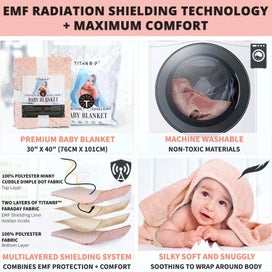 Listing 15 of 19 for ~ MISSION DARKNESS™ TitanRF™ Radiation Shielding Baby Blanket ~ MILITARY GRADE!