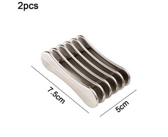 Listing 2 of 5 for YRKREUVBIE-5 Grid Nail Art Penholder, Nails Salon Brush Rack, Carving UV Gel