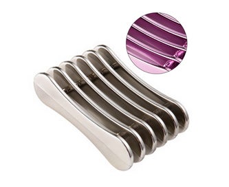 Listing 4 of 5 for YRKREUVBIE-5 Grid Nail Art Penholder, Nails Salon Brush Rack, Carving UV Gel
