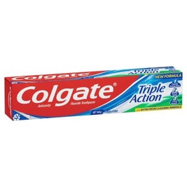 Listing 1 of 1 for Colgate Triple Action Original Mint Toothpaste 160g - Pack of 6