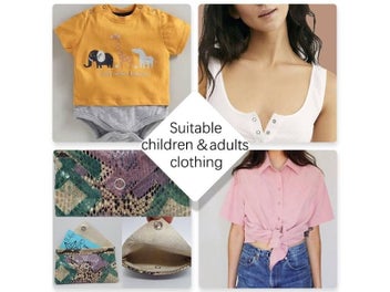 Listing 8 of 10 for 100/200 Sets Snap Fasteners Kit Tool Metal Snap Buttons Rings With Fastener