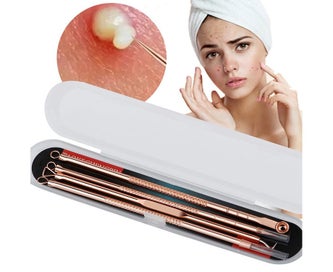 Listing 2 of 6 for 4PCS Blackhead Remover Pimple Comedone Extractor Tool Acne Kit
