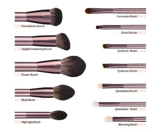 Listing 2 of 4 for 12 Pack Makeup Brushes,Premium Makeup Brush Sets Synthetic Cosmetic Brushes f