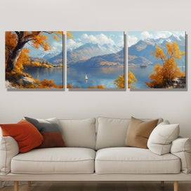 Listing 3 of 4 for New Zealand Landscape Canvas Art Print Wall Art