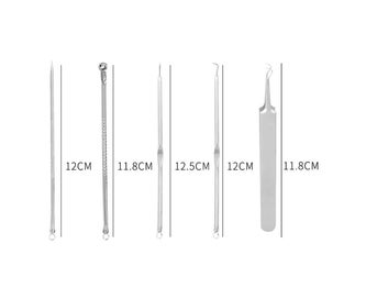 Listing 5 of 8 for 5-Piece Set Blackheads Blemish Removing Acne Whitehead Removal Kit Pimple E