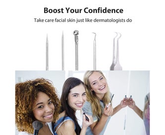 Listing 6 of 8 for 5-Piece Set Blackheads Blemish Removing Acne Whitehead Removal Kit Pimple E
