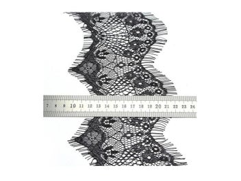 Listing 8 of 10 for 3 Yards Multiple Colour High Quality Flower Embroidered Lace Fabric Trim