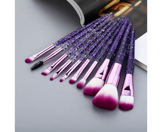 Listing 3 of 7 for 10Pcs Professional Makeup Brushes Eye Cosmetic Shadow Blush Brush Set Purpl