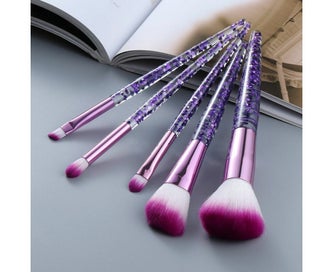 Listing 4 of 7 for 10Pcs Professional Makeup Brushes Eye Cosmetic Shadow Blush Brush Set Purpl