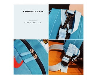 Listing 3 of 8 for Cute Kid Baby Safety Harness Backpack Leash Child Toddler Anti-lost Dinosau