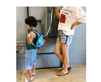 Listing 4 of 8 for Cute Kid Baby Safety Harness Backpack Leash Child Toddler Anti-lost Dinosau