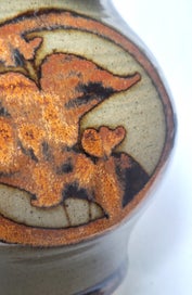 Listing 5 of 17 for +++ JOHN CRAWFORD (1951-2012) POTTERY JAR +++