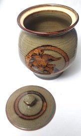 Listing 3 of 17 for +++ JOHN CRAWFORD (1951-2012) POTTERY JAR +++