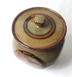 Listing 8 of 17 for +++ JOHN CRAWFORD (1951-2012) POTTERY JAR +++