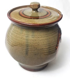 Listing 14 of 17 for +++ JOHN CRAWFORD (1951-2012) POTTERY JAR +++