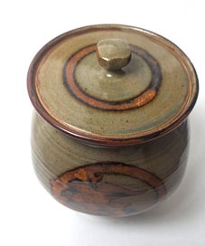 Listing 10 of 17 for +++ JOHN CRAWFORD (1951-2012) POTTERY JAR +++