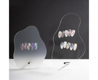 Listing 5 of 5 for Nail Art Display Board, Transparent Acrylic Nail Art Display Holder, Salon Na