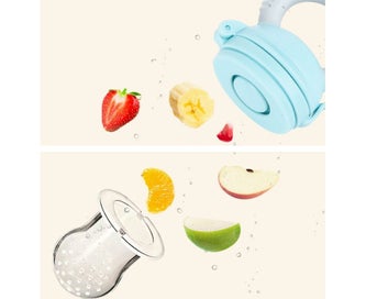 Listing 8 of 9 for 2pcs Fruit Teat Set For Happy Babies Helping Friend Pain-Relieving Teething