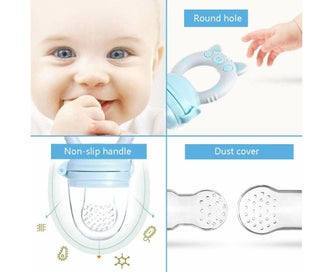 Listing 3 of 9 for 2pcs Fruit Teat Set For Happy Babies Helping Friend Pain-Relieving Teething