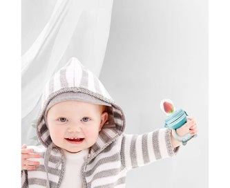 Listing 4 of 9 for 2pcs Fruit Teat Set For Happy Babies Helping Friend Pain-Relieving Teething