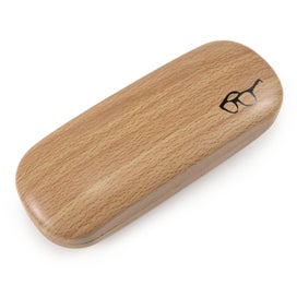 Listing 7 of 9 for Portable PU Wood Grain Glasses Case Hard Case Sunglasses Protector Storage Box